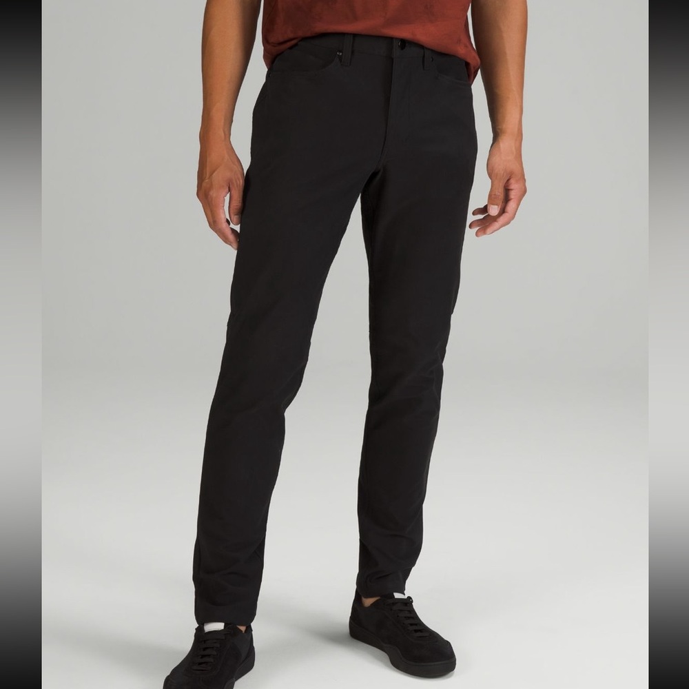 Lululemon Men’s ABC Slim Fit Pants Utilitech Abrasion Resistant Black